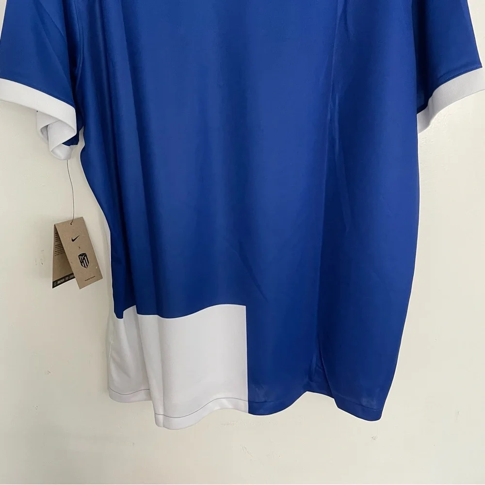 Men’s Nike Atletico Madrid Away Jersey Blue Size XXL